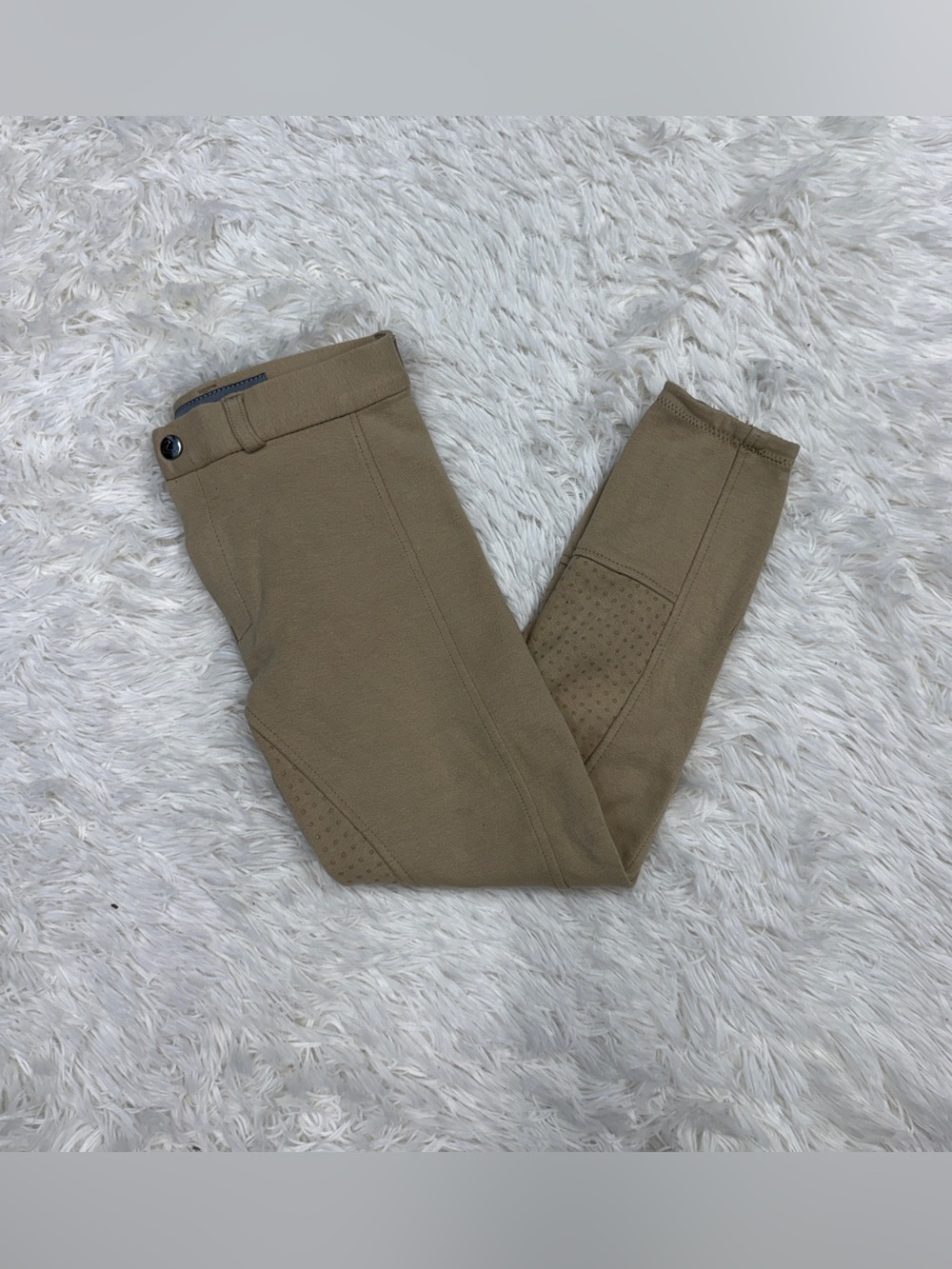 Child’s Small Tan Horze Full Seat Horseback Riding Tights Breeches. Good Conditi